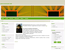 Tablet Screenshot of marcoronconi.net